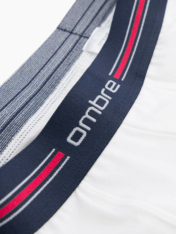 Ombre Clothing Klasické pánske boxerky s prúžkom a gumou Ombre Clothing
