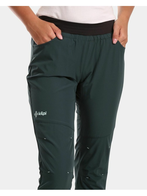 Kilpi Dámske outdoorové nohavice Kilpi MIMI-W Tmavo zelená