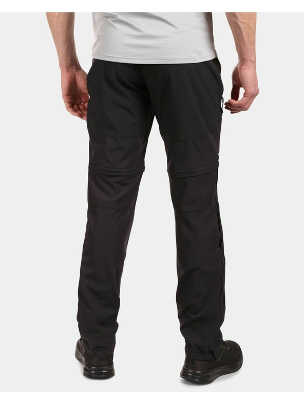 Kilpi Pánske outdoorové odopínateľné nohavice Kilpi HOSIO-M čierna