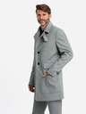 Ombre Clothing Pánsky jednoradový kabát Ombre Oblečenie