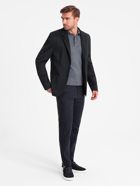 Ombre Clothing Pánska bunda s odnímateľnou podšívkou a kapucňou Ombre Clothing