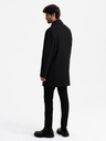 Ombre Clothing Pánsky dvojradový kabát Ombre Clothing