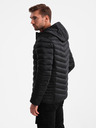 Ombre Clothing Ľahko zateplená pánska prešívaná bunda Ombre Clothing