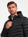 Ombre Clothing Ľahko zateplená pánska prešívaná bunda Ombre Clothing