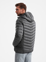Ombre Clothing Ľahko zateplená pánska prešívaná bunda Ombre Clothing