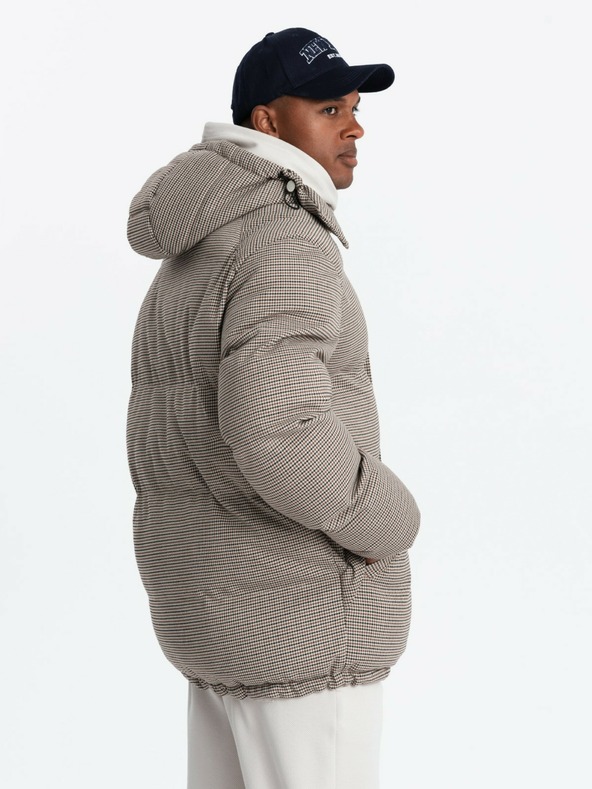 Ombre Clothing Ombre Clothing pánska silne zateplená bunda