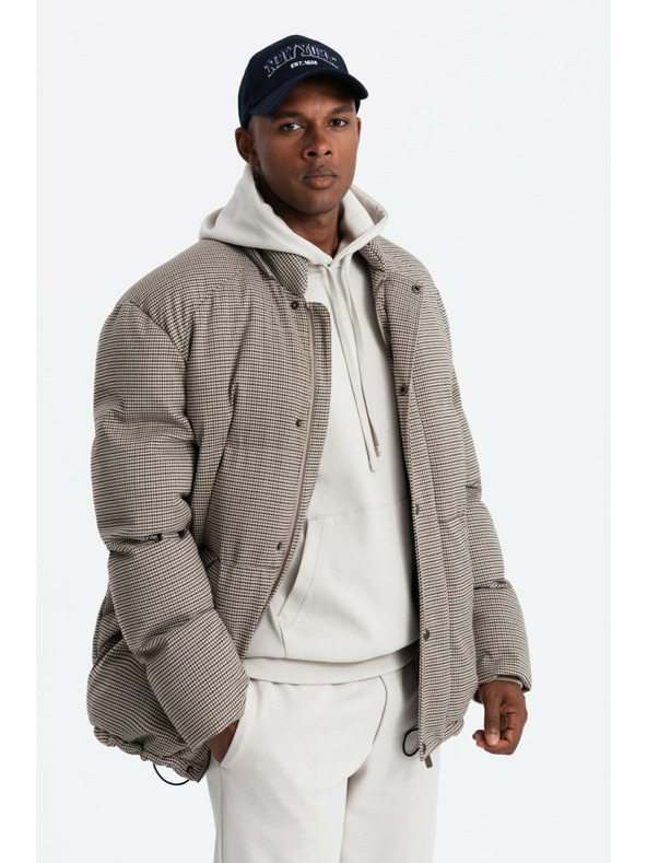 Ombre Clothing Ombre Clothing pánska silne zateplená bunda