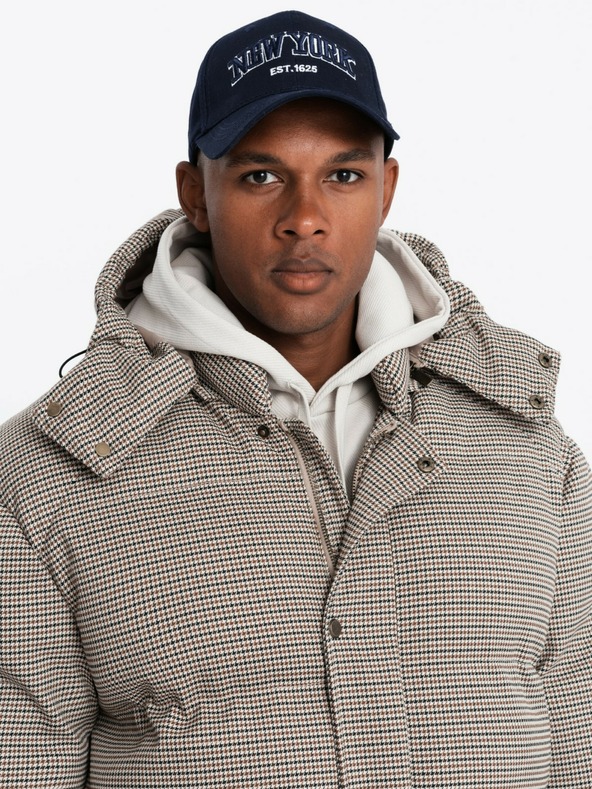 Ombre Clothing Ombre Clothing pánska silne zateplená bunda