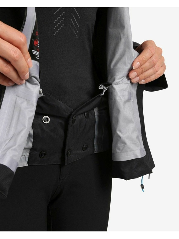 Kilpi Dámska nepremokavá bunda Kilpi METRIX-W Black