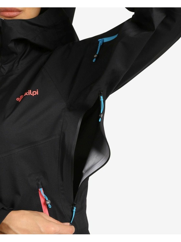 Kilpi Dámska nepremokavá bunda Kilpi METRIX-W Black