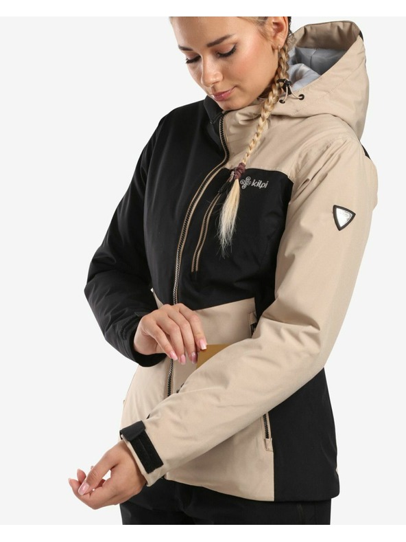 Kilpi Kilpi FLIP-W Dámska lyžiarska bunda Beige