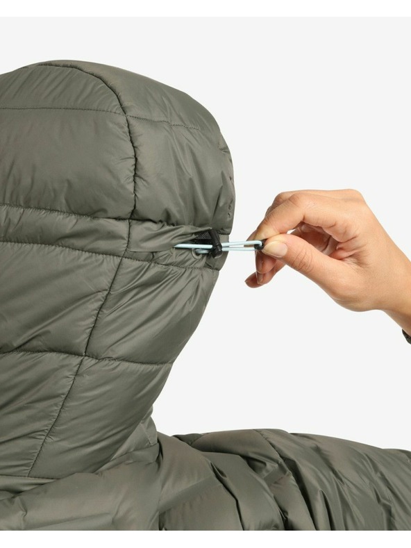 Kilpi Dámska páperová bunda Kilpi ALBERTA-W Dark Green