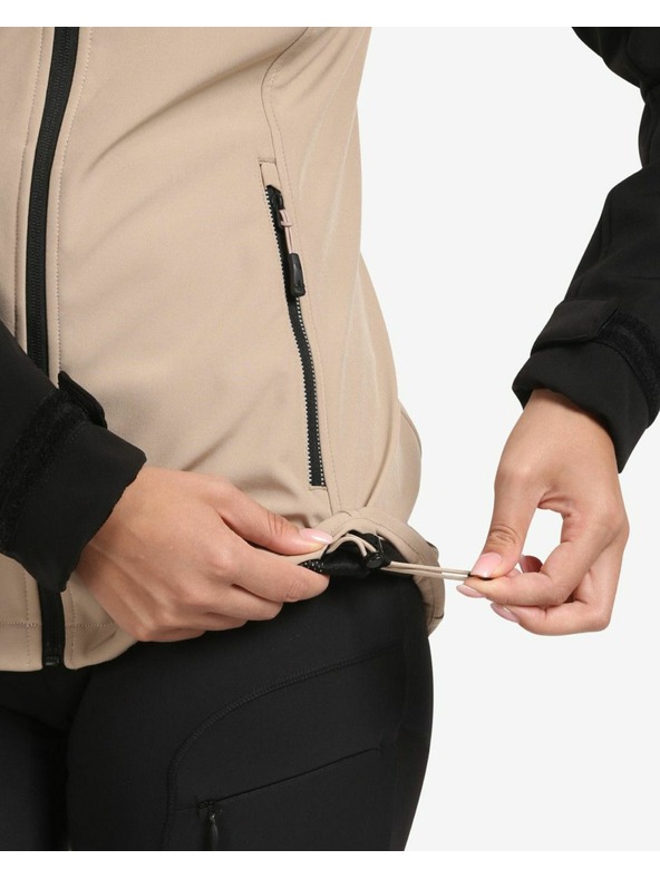 Kilpi Dámska softshellová bunda Kilpi RAVIA-W Beige