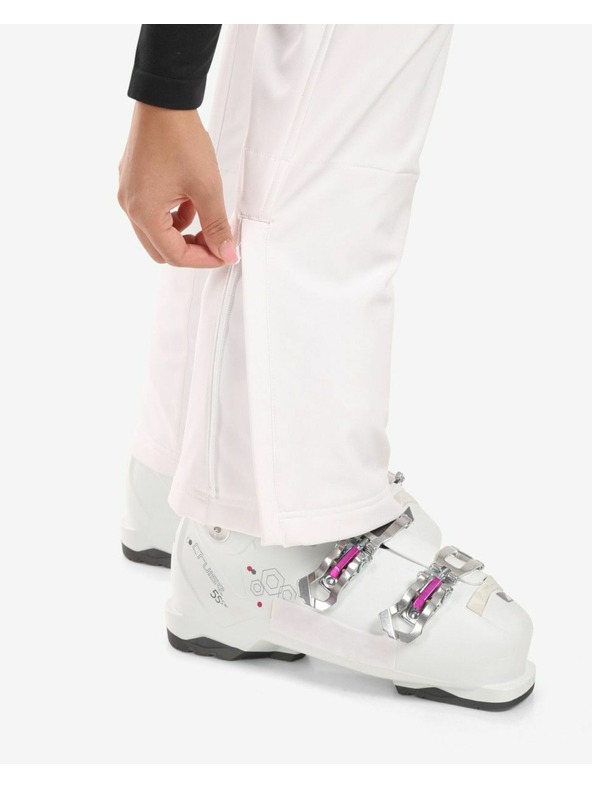 Kilpi Dámske softshellové lyžiarske nohavice Kilpi DIONE-W White