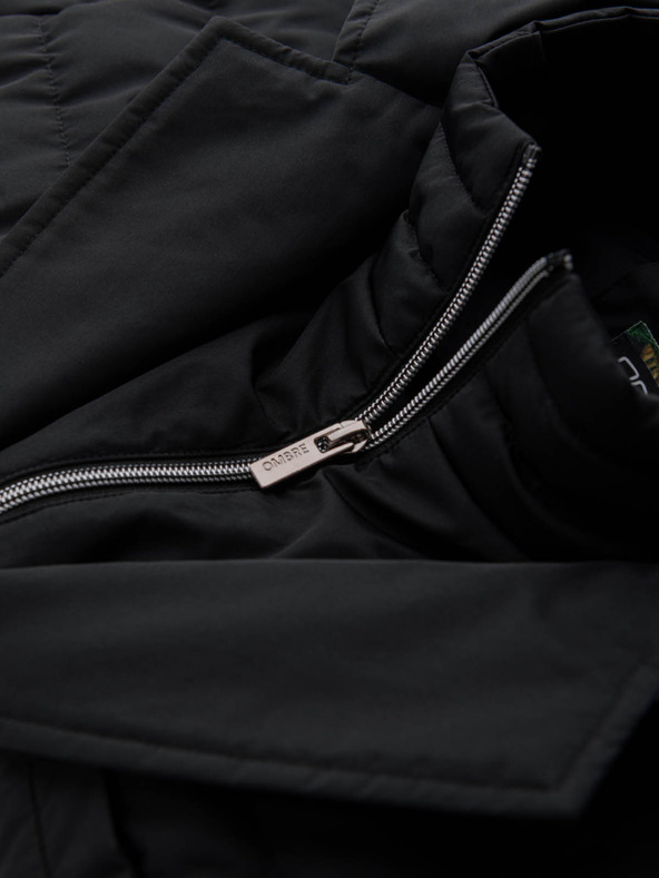 Ombre Clothing Pánska prešívaná bunda Ombre Clothing