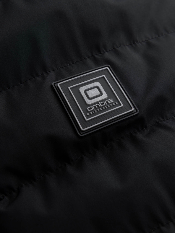 Ombre Clothing Pánska prešívaná bunda Ombre Clothing