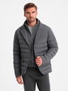 Ombre Clothing Pánska prešívaná bunda Ombre Clothing