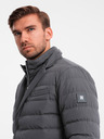 Ombre Clothing Pánska prešívaná bunda Ombre Clothing