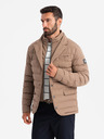 Ombre Clothing Pánska prešívaná bunda Ombre Clothing