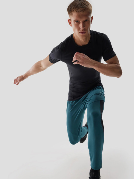 4F Pánske športové tričko slim fit z recyklovaných materiálov 4F