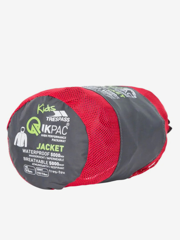 Trespass Detská nepremokavá bunda Trespass Qikpac X
