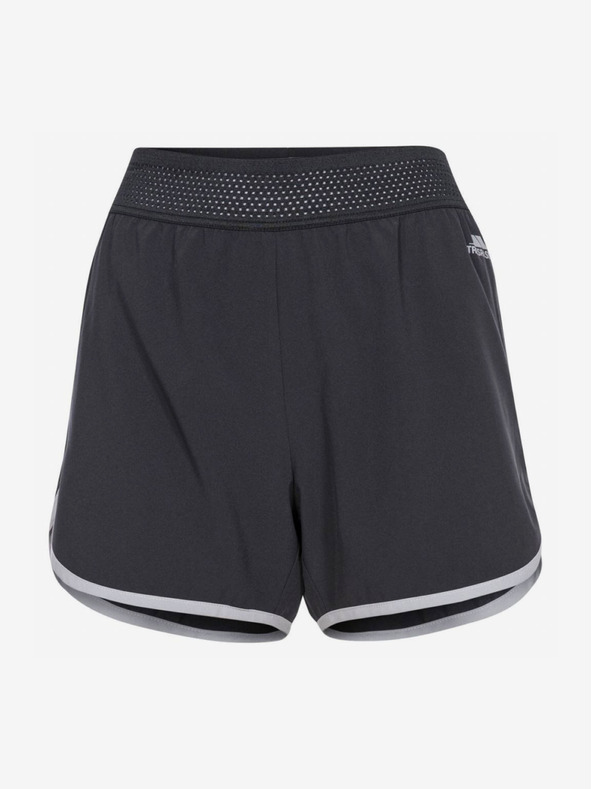Trespass Dámske bežecké šortky Trespass Sadie v čiernej farbe