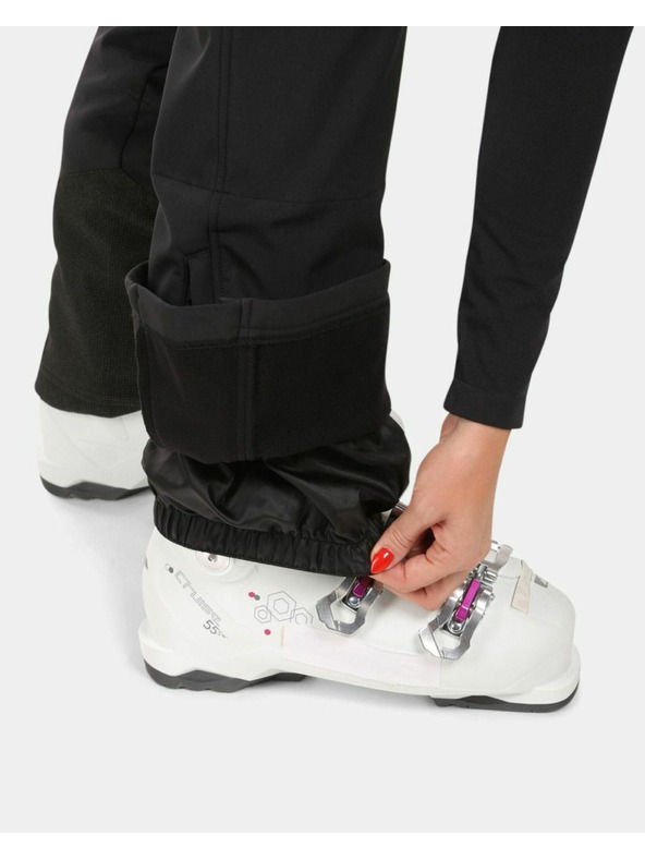 Kilpi Dámske softshellové lyžiarske nohavice Kilpi RHEA-W Black