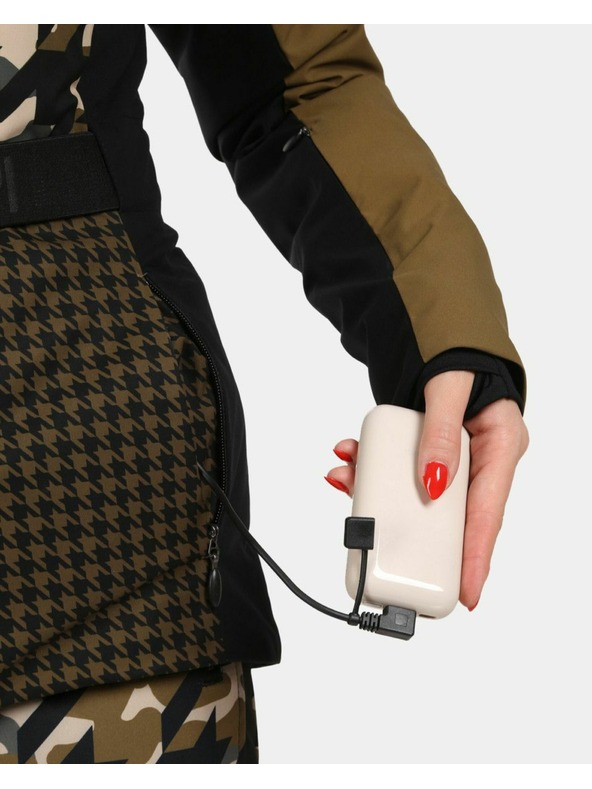 Kilpi Dámska lyžiarska bunda Kilpi CLAIR-W Khaki