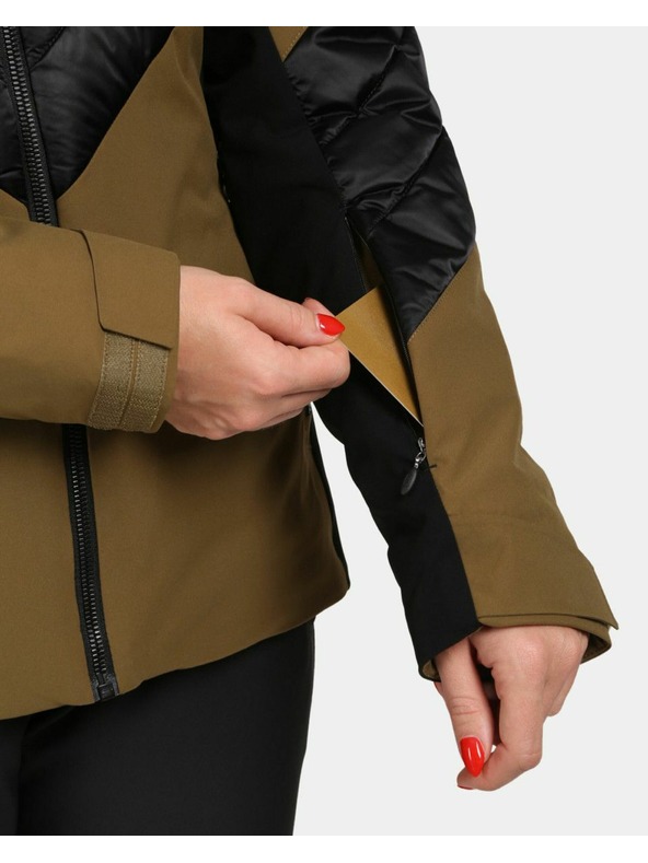 Kilpi Dámska lyžiarska bunda Kilpi LIN-W Khaki