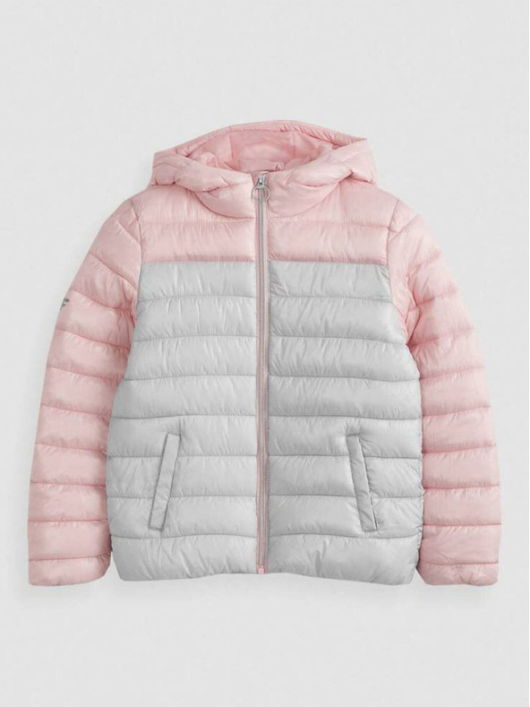 4F Dievčenská prešívaná bunda 4F