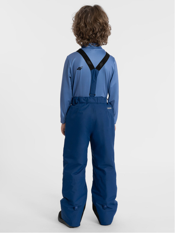 4F Chlapčenské lyžiarske nohavice