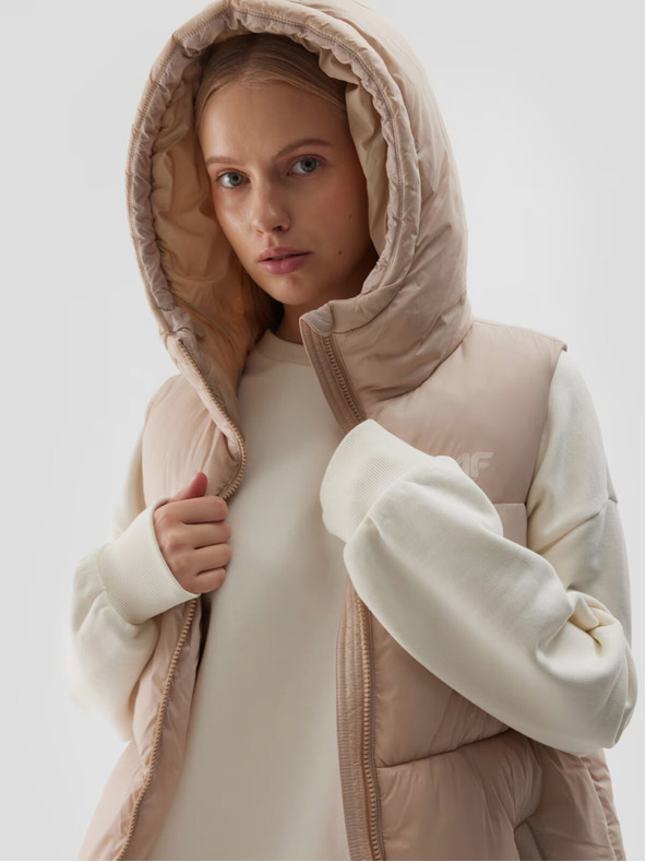 4F Dámska prešívaná vesta 4F