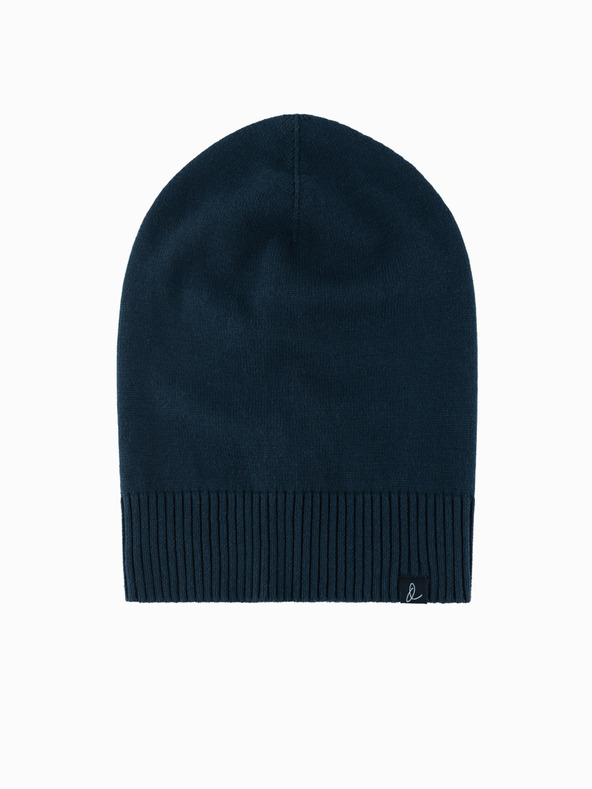 Ombre Clothing Pánska bavlnená pletená zimná čiapka Ombre Oblečenie