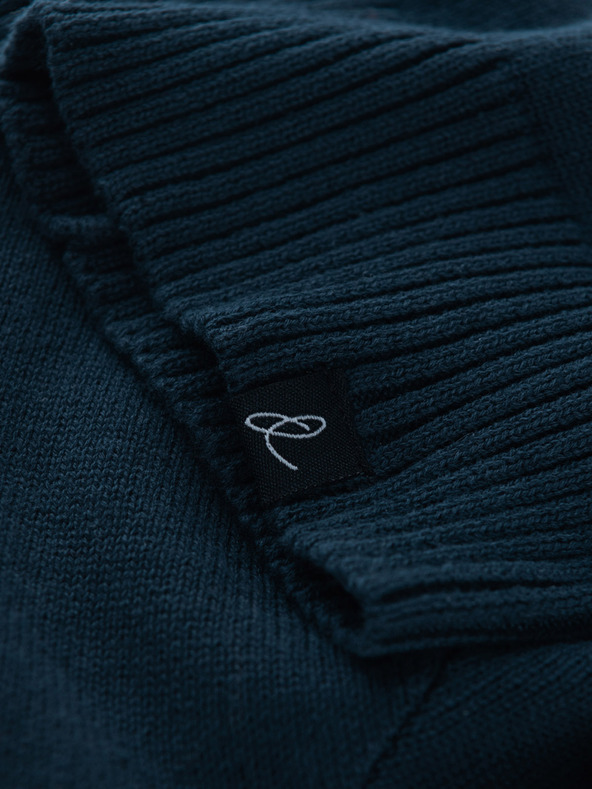 Ombre Clothing Pánska bavlnená pletená zimná čiapka Ombre Oblečenie