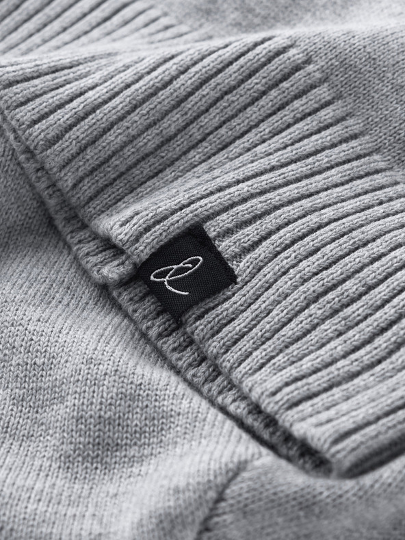 Ombre Clothing Pánska bavlnená pletená zimná čiapka Ombre Oblečenie