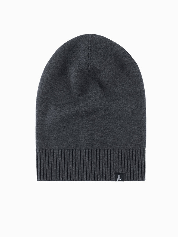Ombre Clothing Pánska bavlnená pletená zimná čiapka Ombre Oblečenie