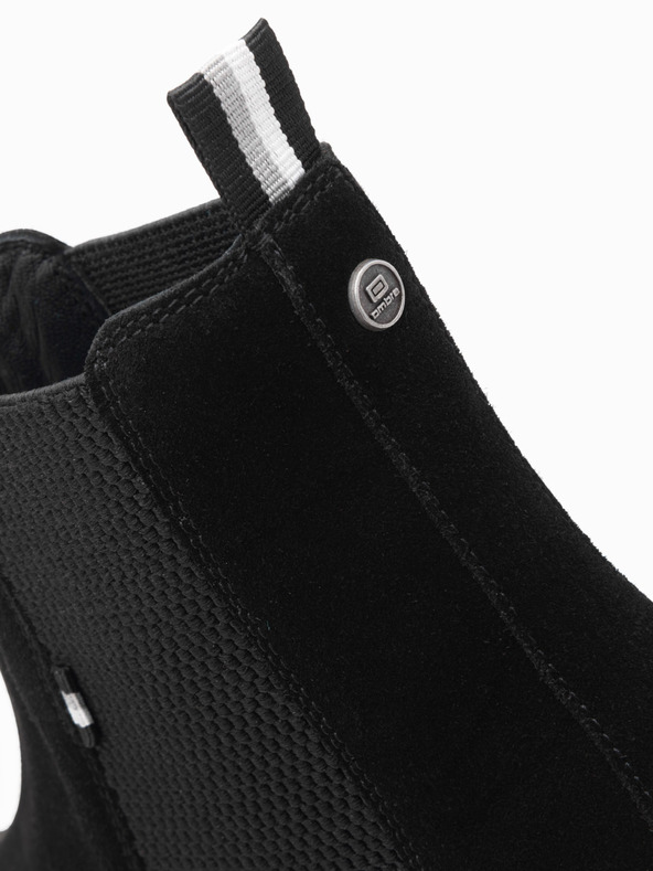 Ombre Clothing Pánske semišové topánky na vysokom podpätku Oblečenie Ombre