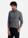 Ombre Clothing Pánsky pletený rolák Ombre Oblečenie