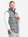 Ombre Clothing Ombre Clothing pánska prešívaná vesta