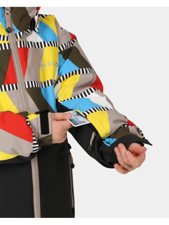 Kilpi Kilpi Dievčenská lyžiarska bunda SAMARA-JG Béžová