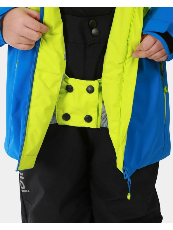 Kilpi Chlapčenská lyžiarska bunda Kilpi FERDEN-JB Svetlozelená