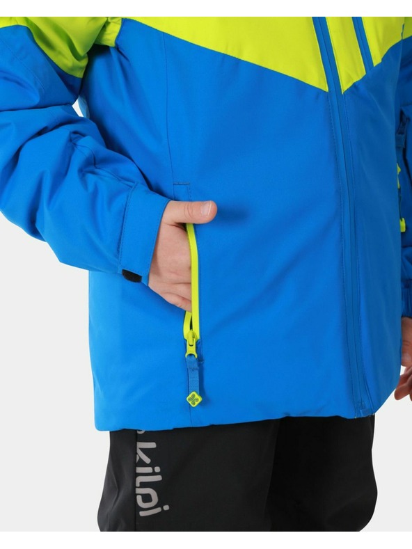 Kilpi Chlapčenská lyžiarska bunda Kilpi FERDEN-JB Svetlozelená