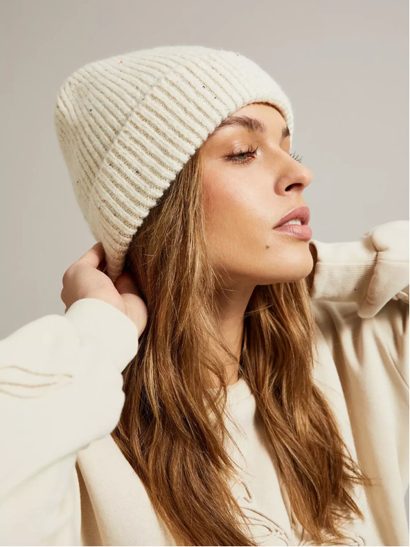 Moodo Dámska zimná čiapka Moodo