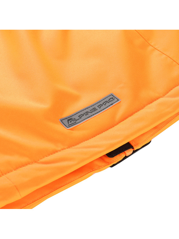 ALPINE PRO Detská lyžiarska bunda s membránou ptx snow ALPINE PRO DEARO neon shocking orange