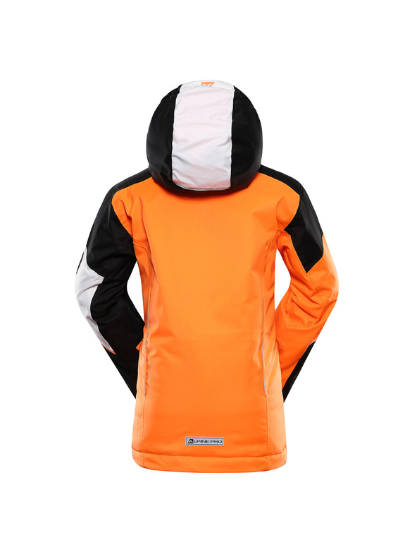 ALPINE PRO Detská lyžiarska bunda s membránou ptx snow ALPINE PRO DEARO neon shocking orange