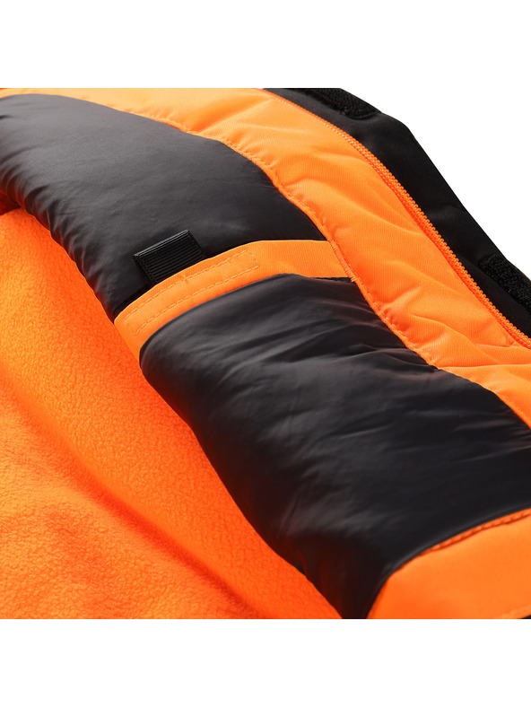 ALPINE PRO Detská lyžiarska bunda s membránou ptx snow ALPINE PRO DEARO neon shocking orange