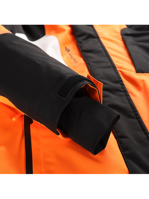 ALPINE PRO Detská lyžiarska bunda s membránou ptx snow ALPINE PRO DEARO neon shocking orange