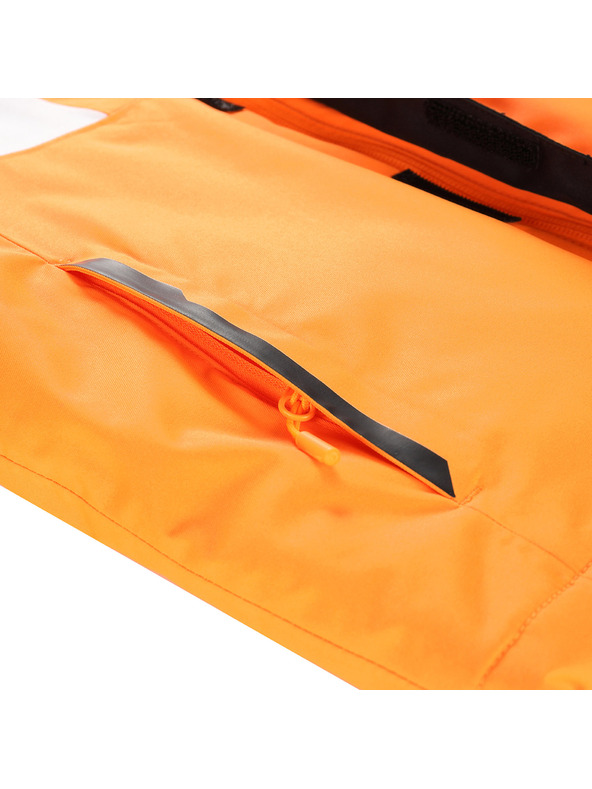 ALPINE PRO Detská lyžiarska bunda s membránou ptx snow ALPINE PRO DEARO neon shocking orange