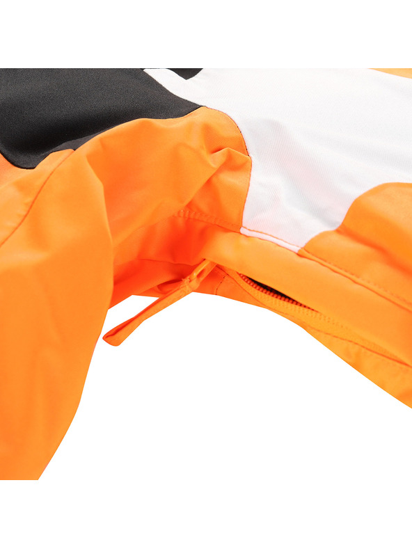 ALPINE PRO Detská lyžiarska bunda s membránou ptx snow ALPINE PRO DEARO neon shocking orange