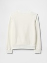 GAP Detská mikina s logom a fleece GAP